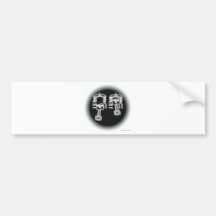 Two Stroke Engine Bumper Stickers