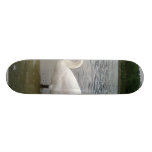 Two Swans Lake Skate Board Deck