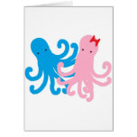 Two Sweet Octopi Greeting Cards