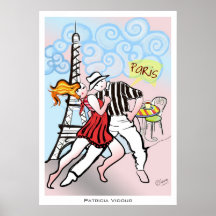 Two Tangueritos in Paris Poster