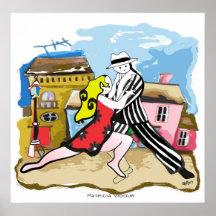 Two Tangueritos in the Arrabal Poster