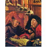 Two Tax Collectors By Reymerswaele Marinus Claesz. photo sculptures
