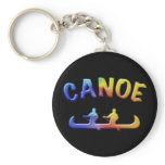 Two to Canoe Keychain