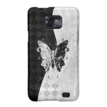 Two Tone Butterfly Galaxy SII Cover