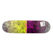 Two Tone by Hannah Stouffer Custom Skateboard