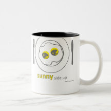 two tone mug - sunny side up