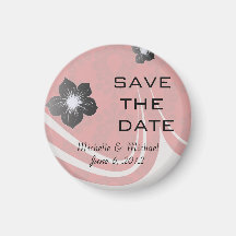 two tone red damask fridge magnets