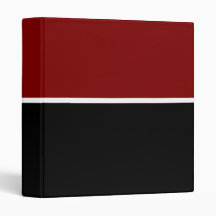 Two-Toned 3 Ring Binder