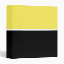 Two-Toned Vinyl Binders