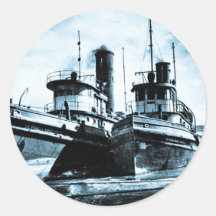 Two Tugs Sticker
