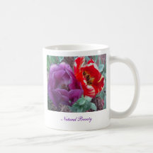 Two Tulips, Natural Beauty Coffee Mugs