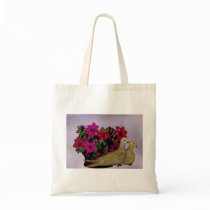 Two Turtle Doves Canvas Tote Tote Bags