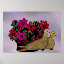 Two Turtle Doves Print