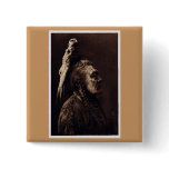 Two Whistles, a Crow Medicine Man. Buttons