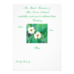 Two White Daisies Invitation