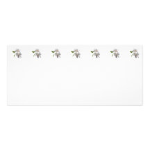 Two White Lilies Rack Card Design
