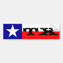TX BUMPER STICKER