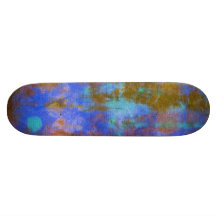 Tye Dye Composition #9 by Michael Moffa Custom Skateboard