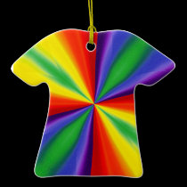Tye-Dye-T ornaments