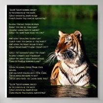 Tyger, Tyger Print
