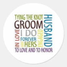 Tying The Knot Stickers