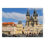 Tyn Church Prague Card