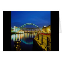 Tyne Bridge, Newcastle-Upon-Tyne, England Cards