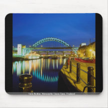 Tyne Bridge, Newcastle-Upon-Tyne, England Mouse Pads