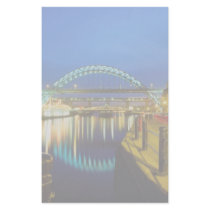 Tyne Bridge, Newcastle-Upon-Tyne, England Personalized Stationery
