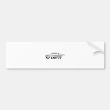 Type 1957 supérieur dur de Chevy Autocollants Pour Voiture