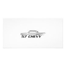 Type 1957 supérieur dur de Chevy Modèle Pour Photocarte
