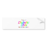 Type 1 Rainbow bumper stickers