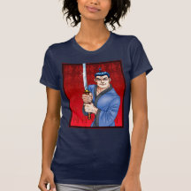 Type samouraï t-shirts