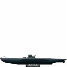 Type VII U-Boat (huge) Photo Figur