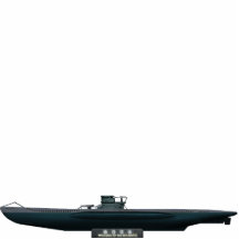 Type VII U-Boat (medium size) Foto Figuren