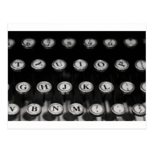"typewriter" by Coressel Productions Post Cards