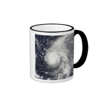 Typhoon Vamco in the Pacific Ocean Coffee Mugs
