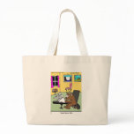 Typical Beaver Last Will & Testament Canvas Bags