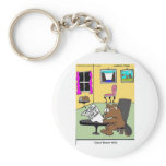 Typical Beaver Last Will & Testament Keychain