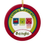 Typical Day for my Beagle | Ornament