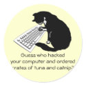 Typing Cat stickers
