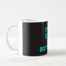 Typing is not the bottleneck (mug)