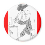 typing fridge magnets