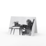 Typing Monkey Cards