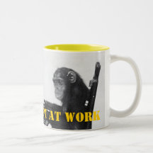Typing Monkey Coffee Mug