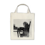 Typing Monkey Tote Bag