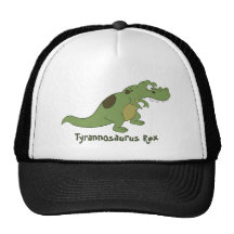 Tyrannosaurus Rex Cartoon Trucker Hat