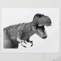 Tyrannosaurus Rex Flyer Design