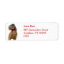 Tyrannosaurus Rex Return Address Label