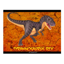 Tyrannosaurus Rex postcard